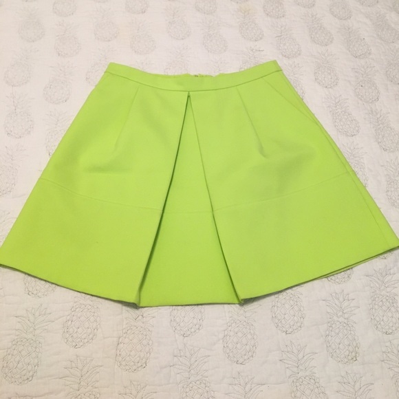 J. Crew pleat front mini skirt - Picture 4 of 8